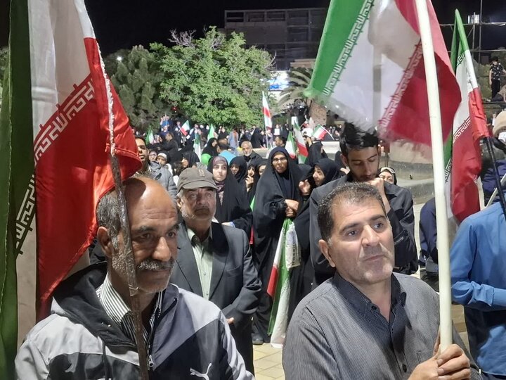 تصاویر| چهل و هشتمین تجمع مردمی شهرستان کاشان در میدان امام خامنه ای(ره)