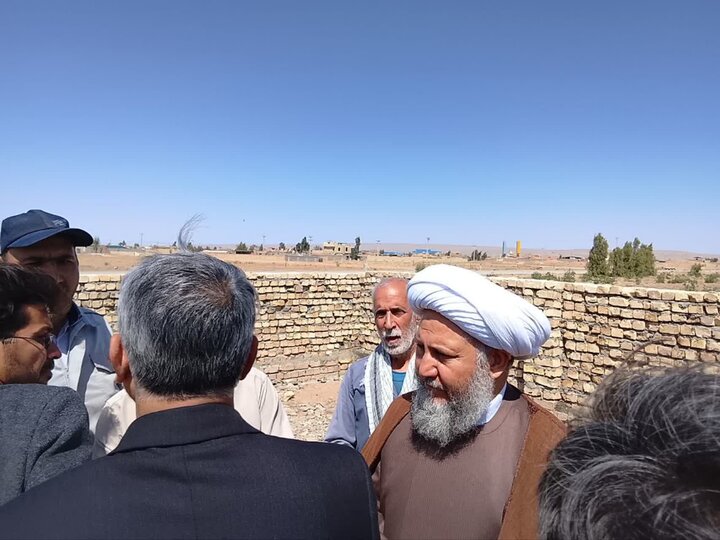 تصاویر/حضور امام جمعه شهر آران و بیدگل در جمع گروه جهادی