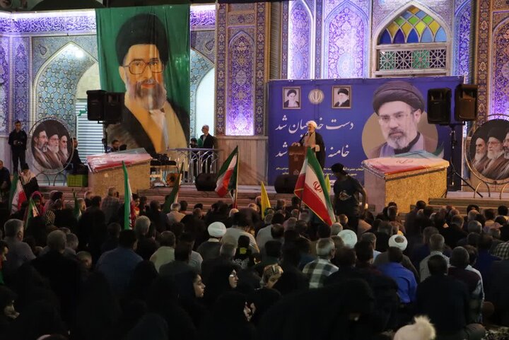 تصاویر/ چهل و هشتمین اجتماع بزرگ میثاق با امام شهید امت در شهرستان بافق