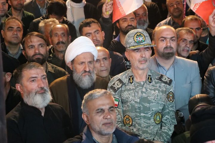 تصاویر/ چهل و نهمین اجتماع شبانه مردم در شهرستان قرچک