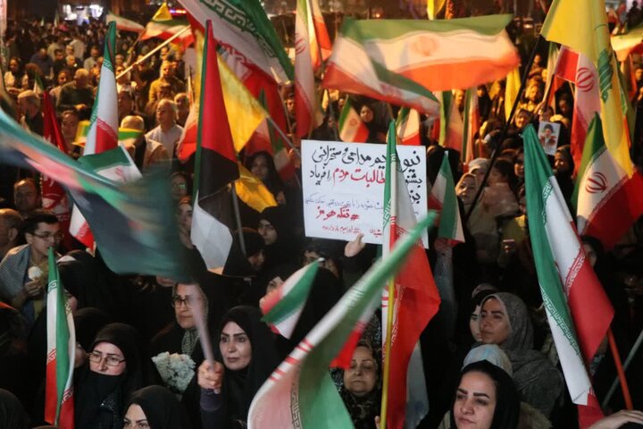 تصاویر/ چهل و نهمین اجتماع شبانه مردم در شهرستان قرچک