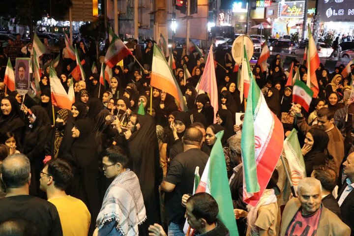 تصاویر/ چهل و نهمین اجتماع شبانه مردم در شهرستان قرچک