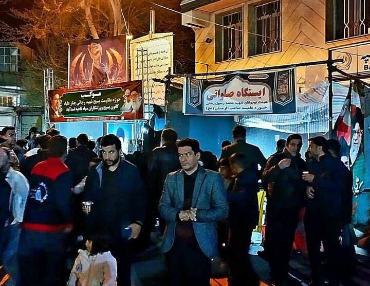 تصاویر / برگزاری ایستگاه صلواتی مدرسه علمیه صاحب الزمان(عج) اسدآباد