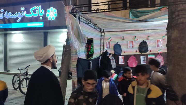 تصاویر/ فعالیت موکب مدرسه علمیه نقده در ایام جنگ رمضان