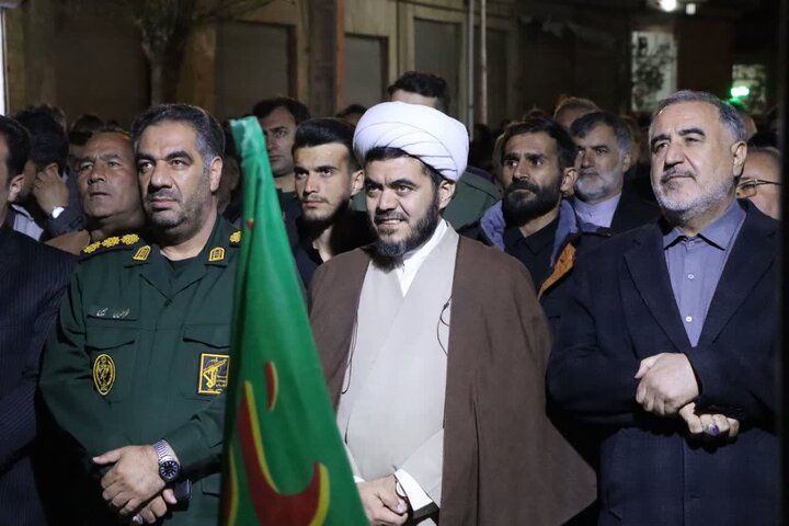 تصاویر/ تجمع مردم باروق در حمایت از نظام اسلامی به ایستگاه چهل و نهم رسید