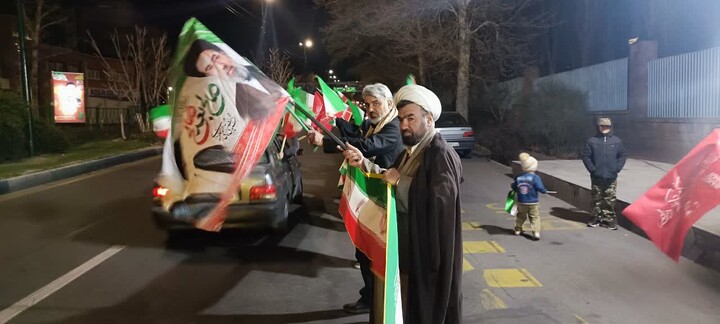 تصاویر/ ایستگاه صلواتی مدرسه علمیه حضرت ولیعصر(عج)تبریز