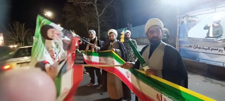 تصاویر/ ایستگاه صلواتی مدرسه علمیه حضرت ولیعصر(عج)تبریز