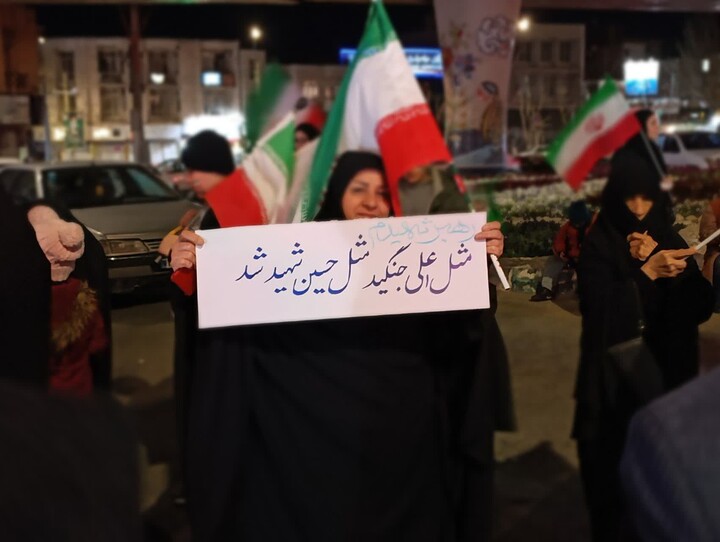تصاویر/ ایستگاه صلواتی مدرسه علمیه صادقیه تبریز