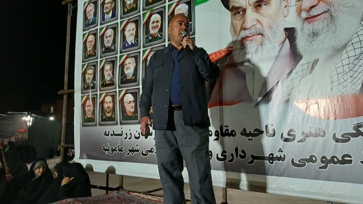 تصاویر/چهل و هشتمین شب حضور پرشور مردم ولایتمدار زرندیه در تجدید بیعت با آرمان‌های انقلاب