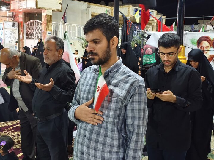 تصاویر/ اقامه نماز استغاثه به امام زمان(عج) در شهر بنک
