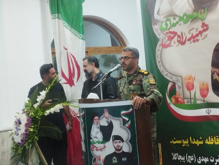 تصاویر/ برگزاری مراسم اربعین شهادت شهید سرافراز جنگ رمضان، علی خلیلی در لاله آباد شهرستان بابل