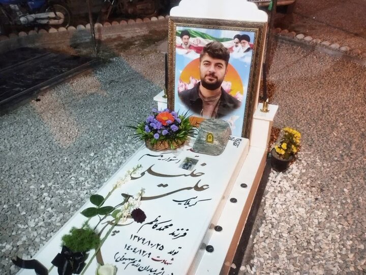 تصاویر/ برگزاری مراسم اربعین شهادت شهید سرافراز جنگ رمضان، علی خلیلی در لاله آباد شهرستان بابل