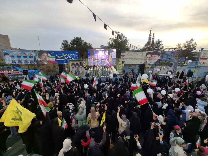 تصاویر/ اجتماع بزرگ دختران شهرستان پاکدشت