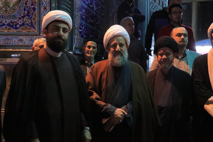 تصاویر/ اجتماع مردمی مقابل مسجدجامع قرچک