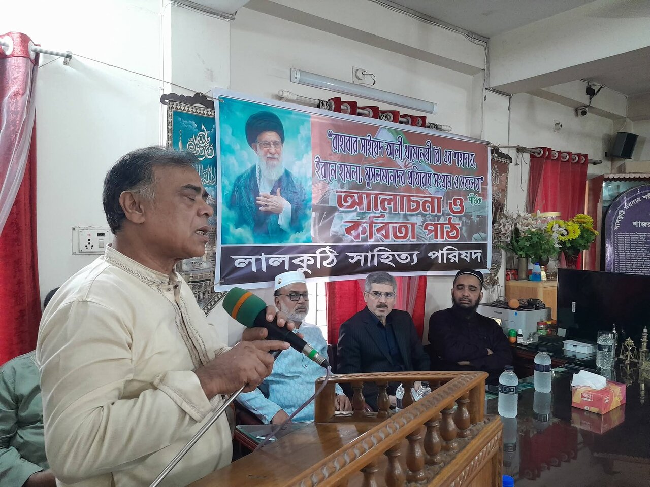 আয়াতুল্লাহ খামেনেয়ী (রহ.)-এর চেহলাম উপলক্ষে লালকুঠি সাহিত্য পরিষদের বিশেষ সেমিনার