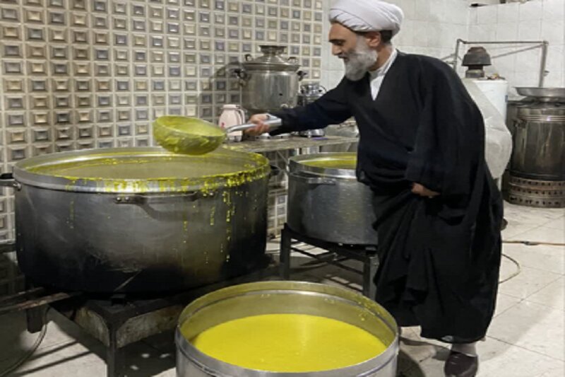 بازدید مدیر منطقه دو قائم مقام در امور استان های حوزه های علمیه از مواکب حوزوی کرمانشاه+تصاویر