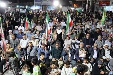 تصاویر/ اجتماع چهل و نهم مردم دیّر در حمایت از نظام