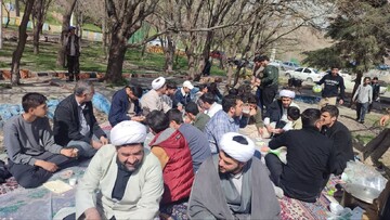 تصاویر/ اردوی یک روزه طلاب و اساتید مدرسه علمیه امام صادق( ع) نقده