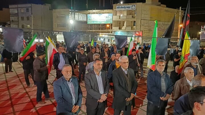تصاویر/چهل و نهمین شب حضور پرشور مردم ولایتمدار مامونیه در تجدید بیعت با آرمان‌های انقلاب