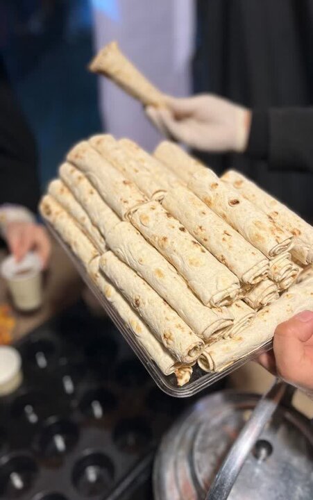تصاویر / گوشه ای از فعالیت های موکبها در تجمعات شبانه شهرستان آمل