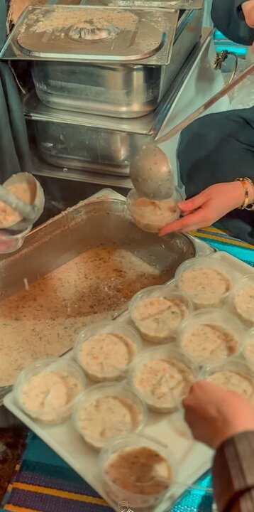 تصاویر / گوشه ای از فعالیت های موکبها در تجمعات شبانه شهرستان آمل