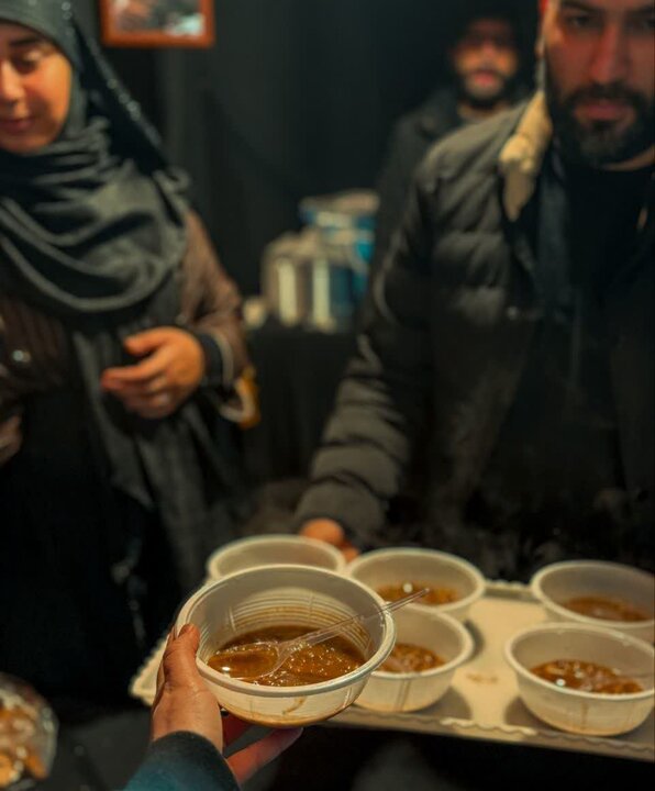 تصاویر / گوشه ای از فعالیت های موکبها در تجمعات شبانه شهرستان آمل