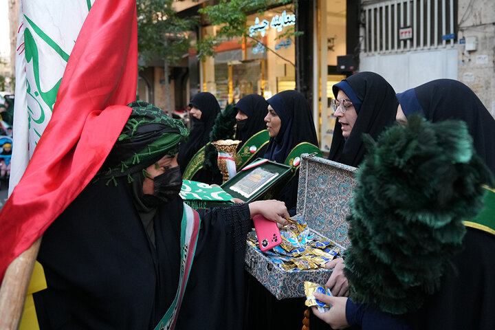 اجتماع بزرگ دختران جان فدای ایران معطر به شمیم پرچم فاطمی شد