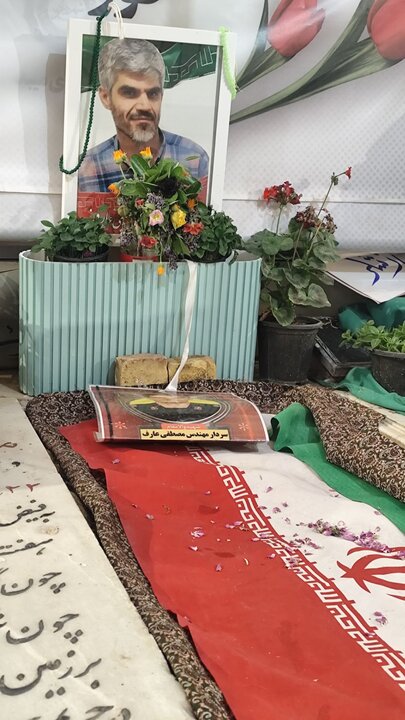 تجدید میثاق مدیر حوزه علمیه خواهران یزد با آرمان‌های شهید جاوید «حاج مصطفی عارف»