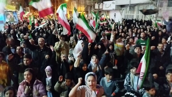 تصاویر/ حال و هوای هیدج در شب‌های حضور