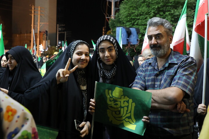 تصاویر/ اجتماع دختران جان فدای ایران