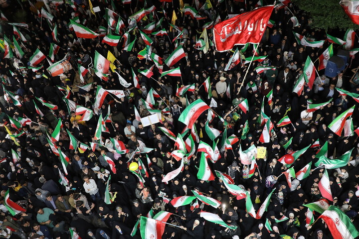 تصاویر/ اجتماع دختران جان فدای ایران