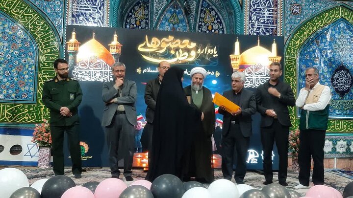 تصاویر/ یادواره «معصومه‌های وطن» دختران ایران امام رضا(ع) در آران وبیدگل