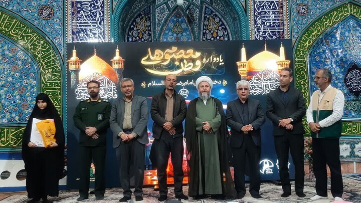 تصاویر/ یادواره «معصومه‌های وطن» دختران ایران امام رضا(ع) در آران وبیدگل