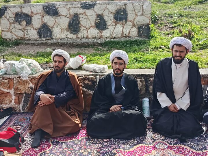 تصاویر/ اردوی یک روزه طلاب و اساتید مدرسه علمیه امام صادق( ع) نقده