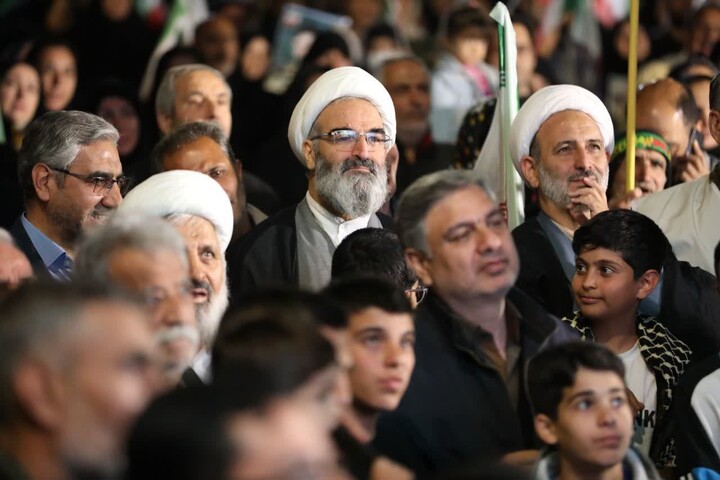 تصاویر/ چهل و نهمین شب تجمع «شب‌های اقتدار» در سمنان