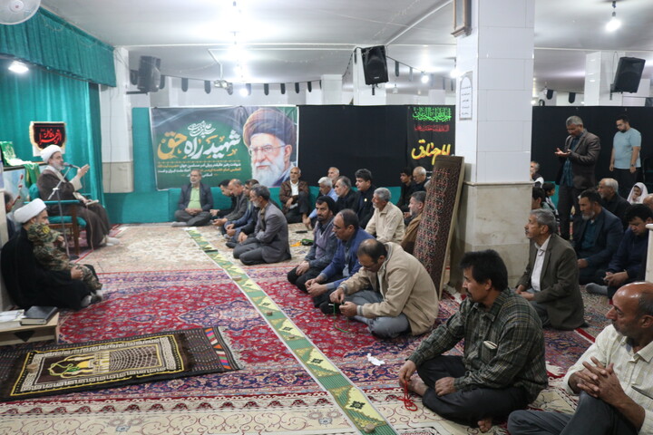 تصاویر/ گرامیداشت ولادت حضرت معصومه (س) در مسجد قائم آل محمد(عج) درجزین