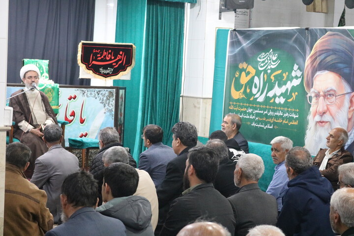تصاویر/ گرامیداشت ولادت حضرت معصومه (س) در مسجد قائم آل محمد(عج) درجزین