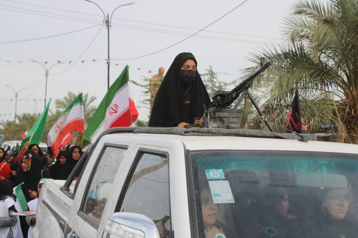 تصاویر/اجتماع  دختران و بانوان شهرستان جازموریان