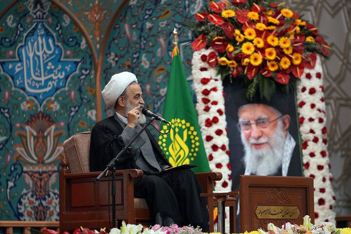 مراسم گرامیداشت سالروز میلاد حضرت معصومه (س) در حرم بانوی کرامت