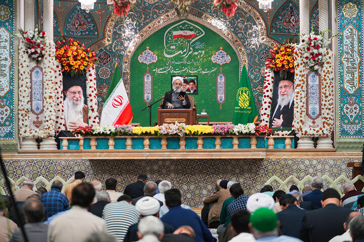 مراسم گرامیداشت سالروز میلاد حضرت معصومه (س) در حرم بانوی کرامت