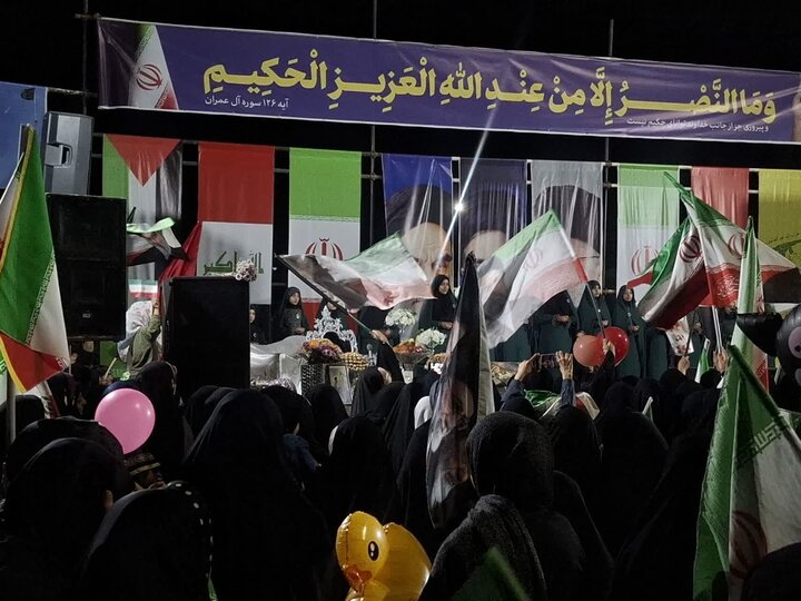 تصاویر/ پنجاهمین تجمع شبانه مردمی شهرستان کاشان
