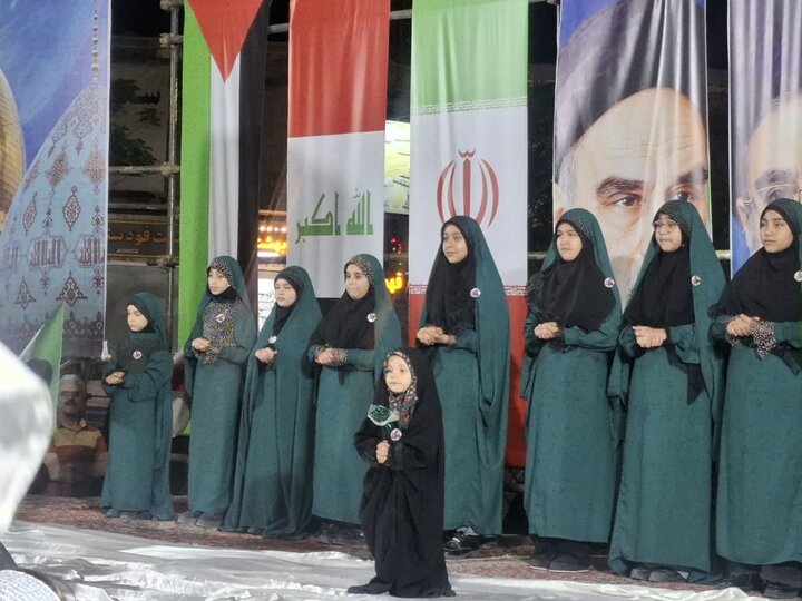 تصاویر/ پنجاهمین تجمع شبانه مردمی شهرستان کاشان