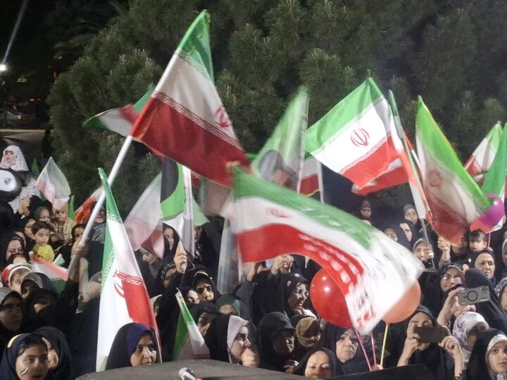 تصاویر/ پنجاهمین تجمع شبانه مردمی شهرستان کاشان