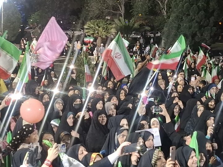 تصاویر/ پنجاهمین تجمع شبانه مردمی شهرستان کاشان