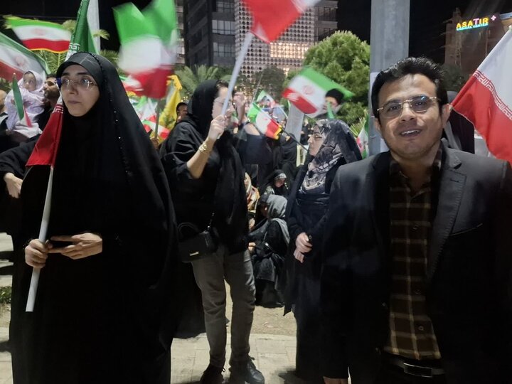 تصاویر/ پنجاهمین تجمع شبانه مردمی شهرستان کاشان