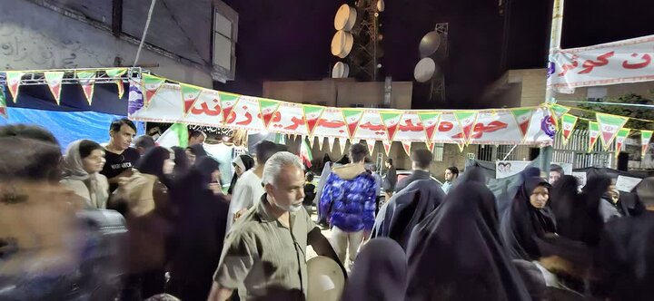 تصاویر/ موکب طلاب زرندی بعد از پنجاه شب از جنگ رمضان