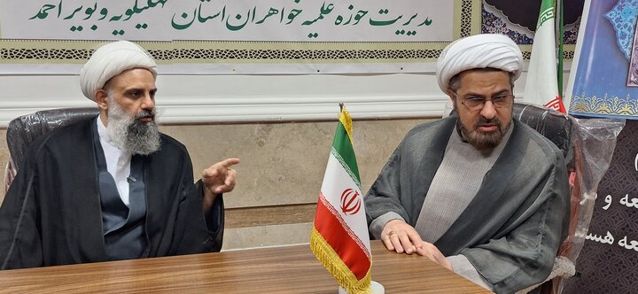 تصاویر| عالی‌ترین مقام حوزه‌های علمیه خواهران وارد کهگیلویه و بویراحمد شد.