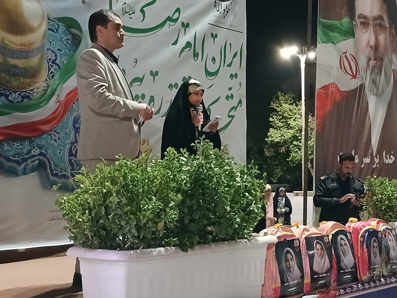 چهل ونهمین اجتماع مردمی در عرصه میدان شهدا مشهد
