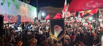 تصاویر/ چهل و نهمین تجمع شبانه مردمی شهرستان آران و بیدگل