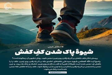عکس نوشت|  شیوۀ پاک شدن کفِ کفش